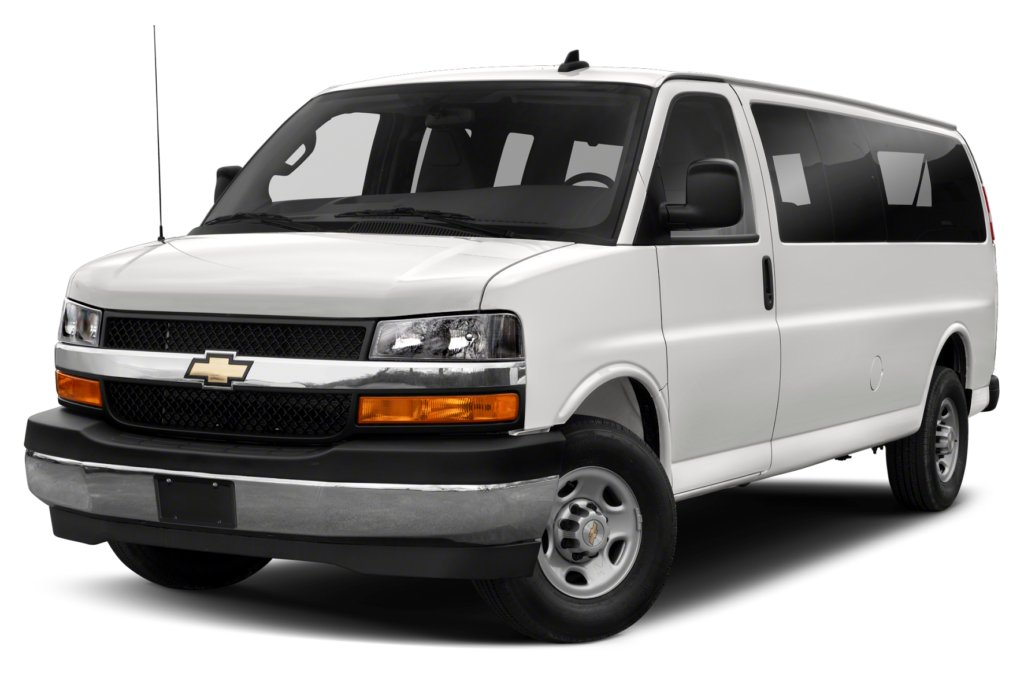Chevy Van White Limo Rental New Orleans